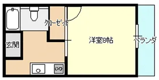 オフタイム12【2階】の間取り