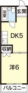コーポ城山【2階】の間取り