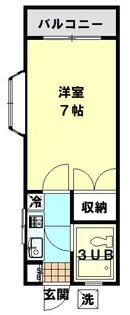 メゾンドイセ【2階】の間取り