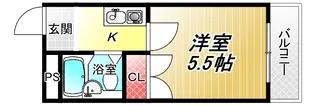 ラフィーネ小若江【2階】の間取り