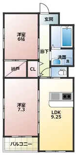 グランIII【2階】の間取り