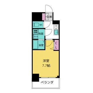 プレサンス桜通ザ・タイムズ【4階】の間取り