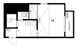 サンハイツ【1階】の間取り