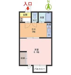 LLハイム7【2階】の間取り