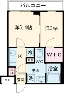 アイルグランデ品川【5階】の間取り