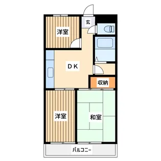 東京都国分寺市西町1【マンション】の間取り