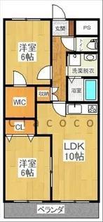 アルヴィラージュ【3階】の間取り