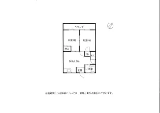 ハイツサンポート 102号【1階】の間取り
