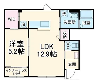 ドリームハウス【1階】の間取り