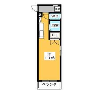 ウエストパーク寿 B【4階】の間取り
