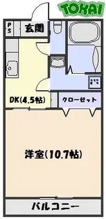 Comfort Mansion【2階】の間取り