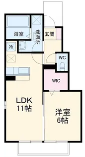 チェリーウェル【1階】の間取り