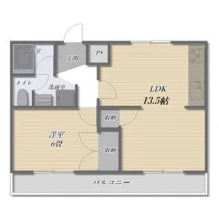 コム!四日市【3階】の間取り
