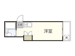 平和堂ビル【4階】の間取り