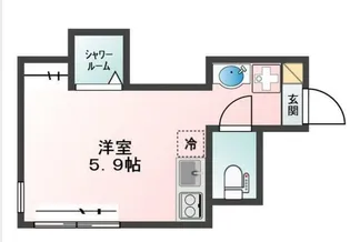 グランツコート目白【1階】の間取り