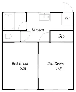 ムサシノハイム【2階】の間取り