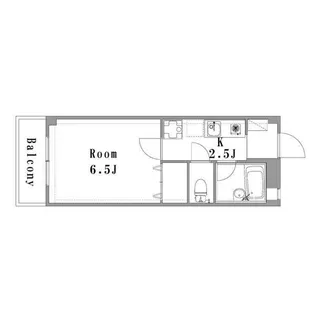 コーポサカエII【1階】の間取り