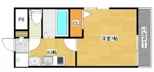 サンサリーレ【1階】の間取り