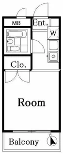 プレール新板橋【2階】の間取り
