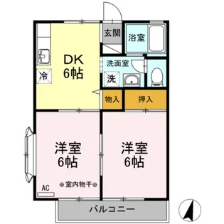 神奈川県川崎市麻生区上麻生7【アパート】の間取り