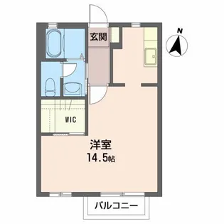 福島県郡山市成山町【アパート】の間取り