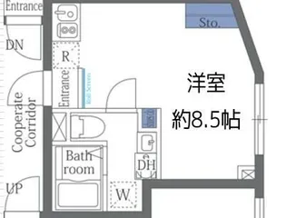 プラチナフォルム板橋坂下【3階】の間取り