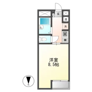 レオプレジオ【2階】の間取り