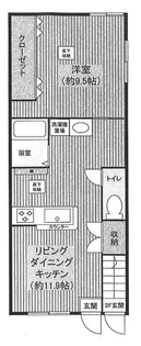 パシフィックホーム【1階】の間取り