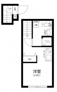ソルナクレイシア大森II【2階】の間取り