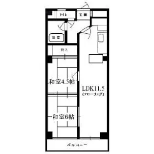 コートグレース【3階】の間取り