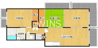 福岡県福岡市東区香椎2【マンション】の間取り