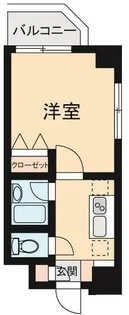 エコロジー高井戸プロセンチュリー【1階】の間取り