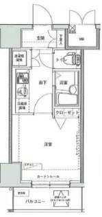 アイル池袋NORTH参番館【7階】の間取り