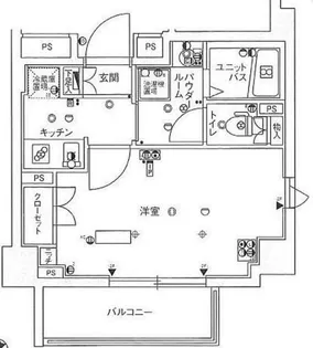 東京都文京区大塚4【マンション】の間取り