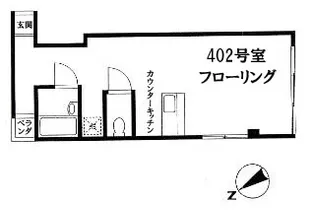 杉原ビル【4階】の間取り