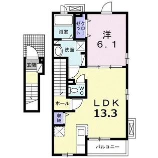 Famille(ファミール)【2階】の間取り