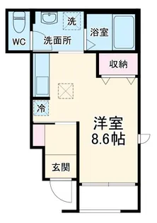 エマーソン上星川【1階】の間取り