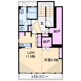 CASA HIYOSHI【5階】の間取り