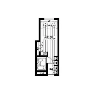 シャトウ中野【2階】の間取り