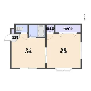 ビレッジK【1階】の間取り