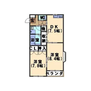 スターブルプラム【3階】の間取り