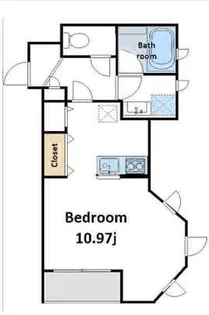 カスティージョみなみ野シティー【2階】の間取り
