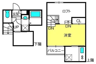 CB東大宮ルーチェ【1階】の間取り