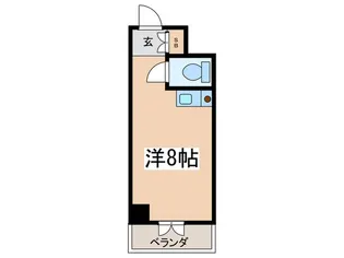 GSプラザ鶴見駅前【4階】の間取り