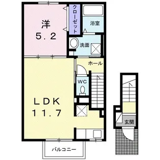 casaかしば【2階】の間取り