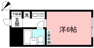 東京都世田谷区羽根木1【マンション】の間取り