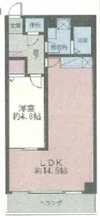 グレース吉川【3階】の間取り