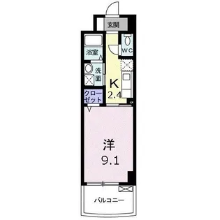 モデラート【1階】の間取り