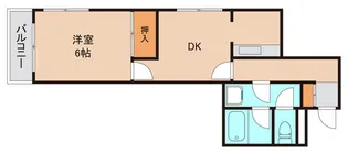 千葉県松戸市北松戸2【マンション】の間取り