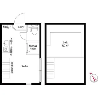 フリングホルニ【2階】の間取り